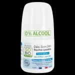 SO’BiO étic Déodorant roll-on 24h - Tolerance+ à l'Aloe vera bio (50 ml) - efficace jusqu'à 24 heures
