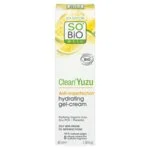 SO’BiO étic Gel-crème visage hydratant - Clean Yuzu BIO (40 ml) - idéal pour les peaux grasses