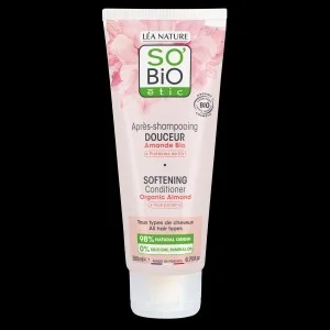 SO’BiO étic Après-shampooing BIO au lait d'amande et aux protéines de riz (200 ml) - pour tous types de cheveux