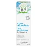 SO’BiO étic Crème de jour légèrement hydratante à l’Aloe Vera BIO (50 ml) - à l’acide hyaluronique