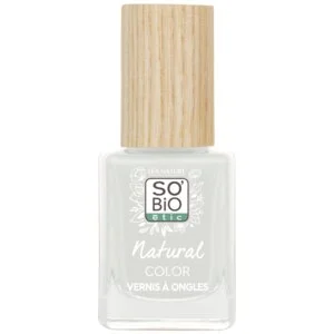 SO’BiO étic Vernis à ongles - 80 blanc français (11 ml) - à la couleur éclatante et intense
