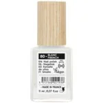 SO’BiO étic Vernis à ongles - 80 blanc français (11 ml) - à la couleur éclatante et intense