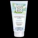 SO’BiO étic Gommage doux hydratant à l’Aloe vera BIO pour une utilisation fréquente (150 ml) - à l’acide hyaluronique