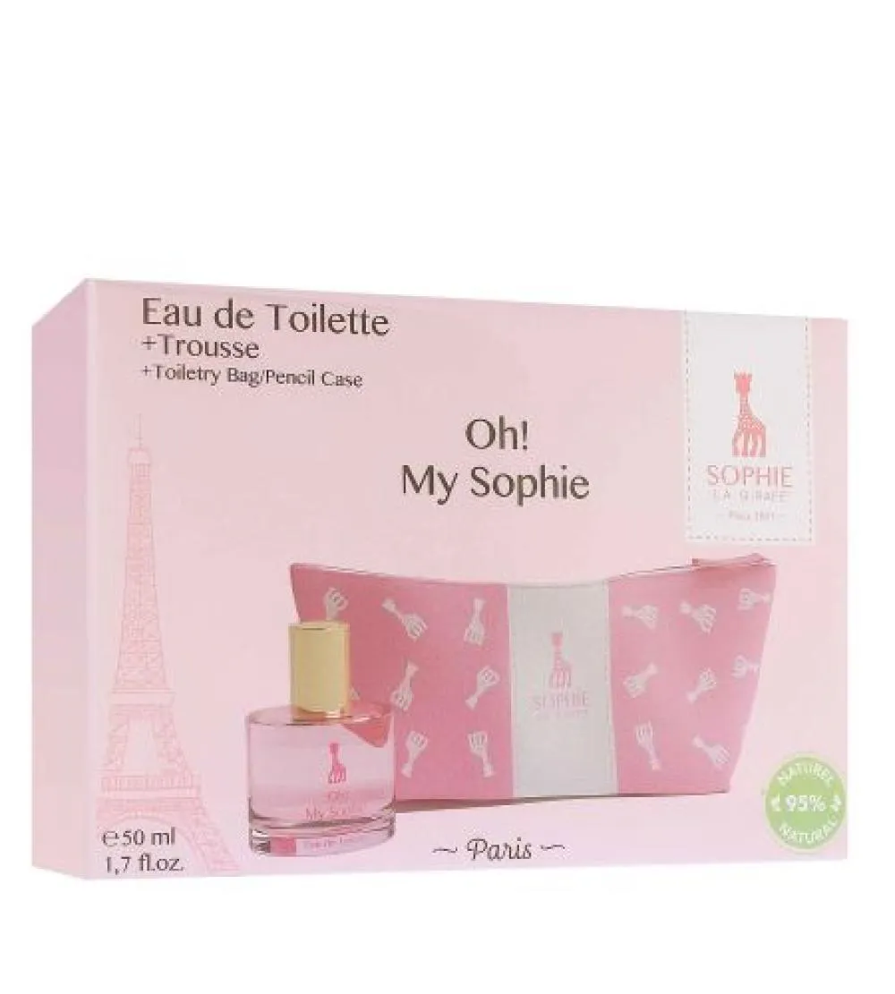 My Sophie coffret cadeau pour enfants eau de toilette 50 ml + trousse de toilette 50 ml + kosmetická taštička