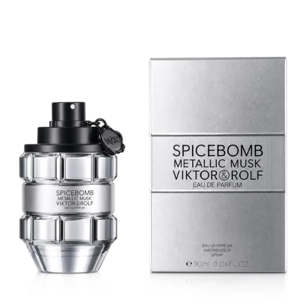 Spicebomb Metallic Musk eau de parfum pour homme 90 ml