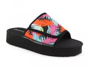 Perky Espadrille Sports Palm Leafs