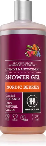 Urtekram Gel douche Nordic Berries 500ml BIO, VEG