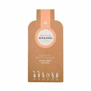 Ben & Anna Gel douche en granulés FRUIT FUSION, 2 × 20 g (=2 x 200ml)