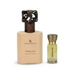 Vanilla 01 50 ml + huile parfumée, extrait de parfum pour femme 12 ml