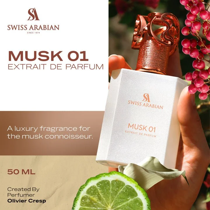 Musk 01 U extrait de parfum 50 ml