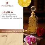 Jamila Huile de parfum concentrée Unisexe 15 ml