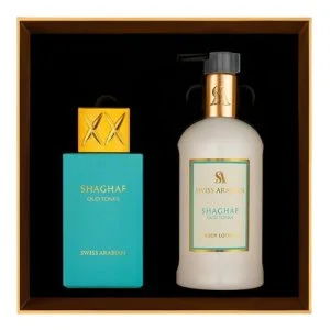 Swiss Arabian Shaghaf Oud Tonka U 75 ml + lait corporel eau de parfum
