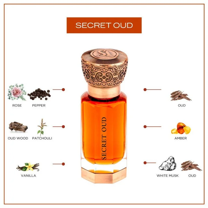 Secret Oud Huile de Parfum Concentrée U 12 ml