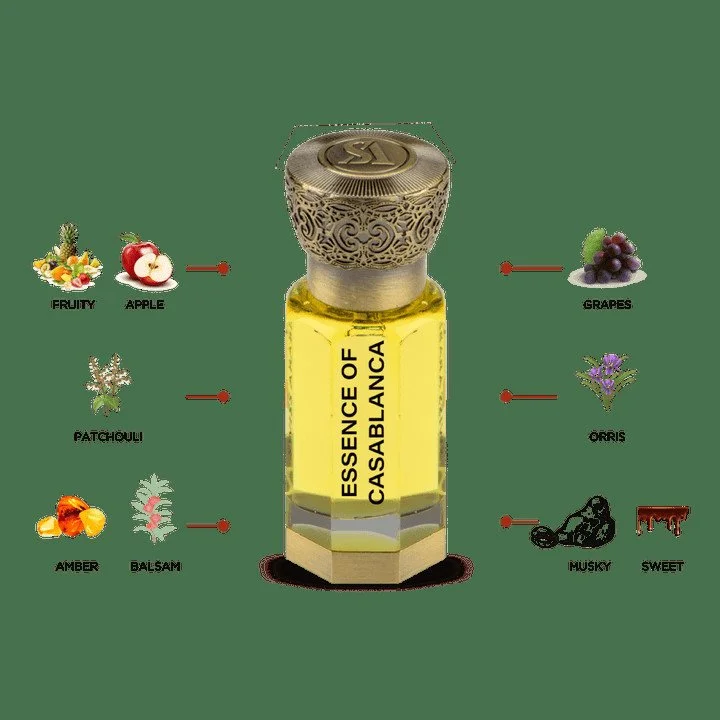 Essence of Casablanca Huile de Parfum Concentrée U 12 ml