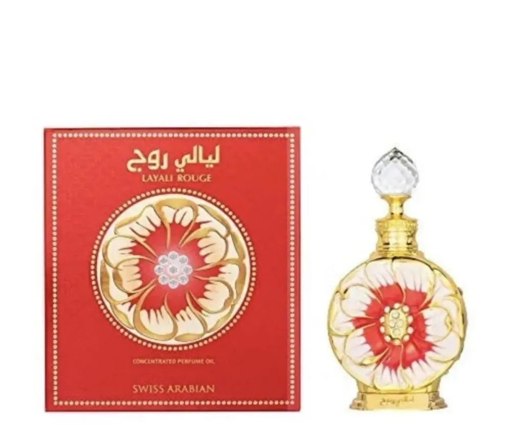 Layali Rouge huile parfumée pour femmes 15 ml