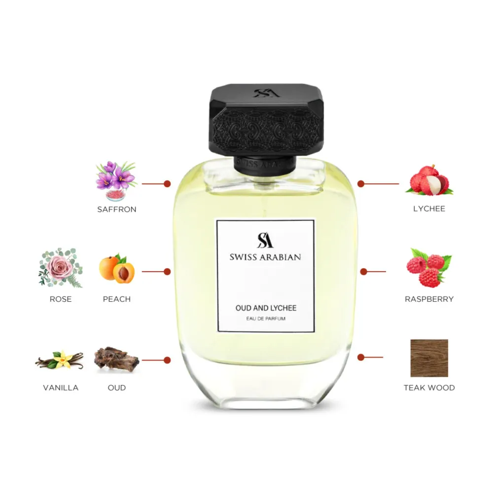 Oud and Lychee eau de parfum unisexe 100 ml