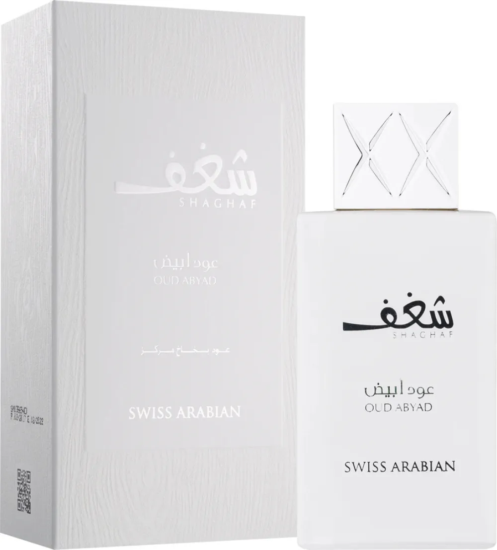 Shaghaf Oud Abyad eau de parfum unisexe 75 ml