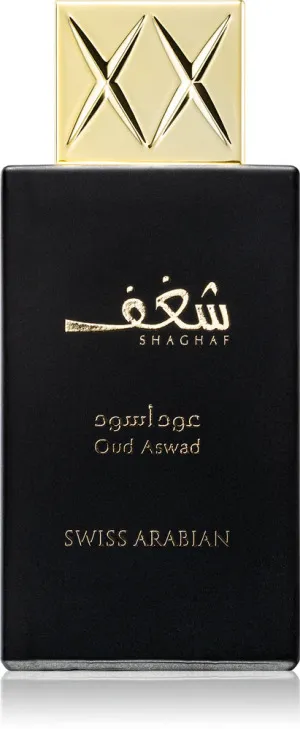 Eau de parfum unisexe Swiss Arabian Shaghaf Oud Aswad 75 ml
