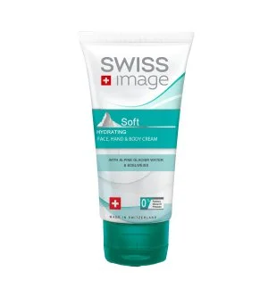 SWISS Image Crème hydratante douce pour le visage, les mains et le corps