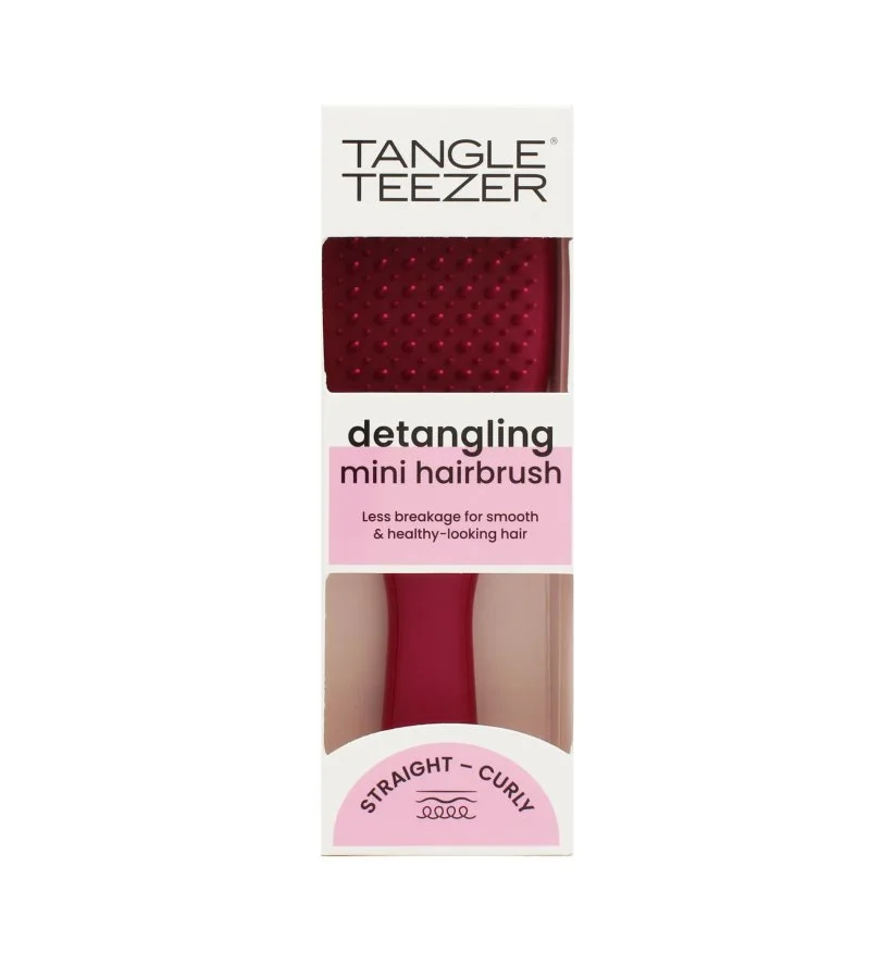 The Ultimate Detangler Mini brosse à cheveux Electric Raspberry