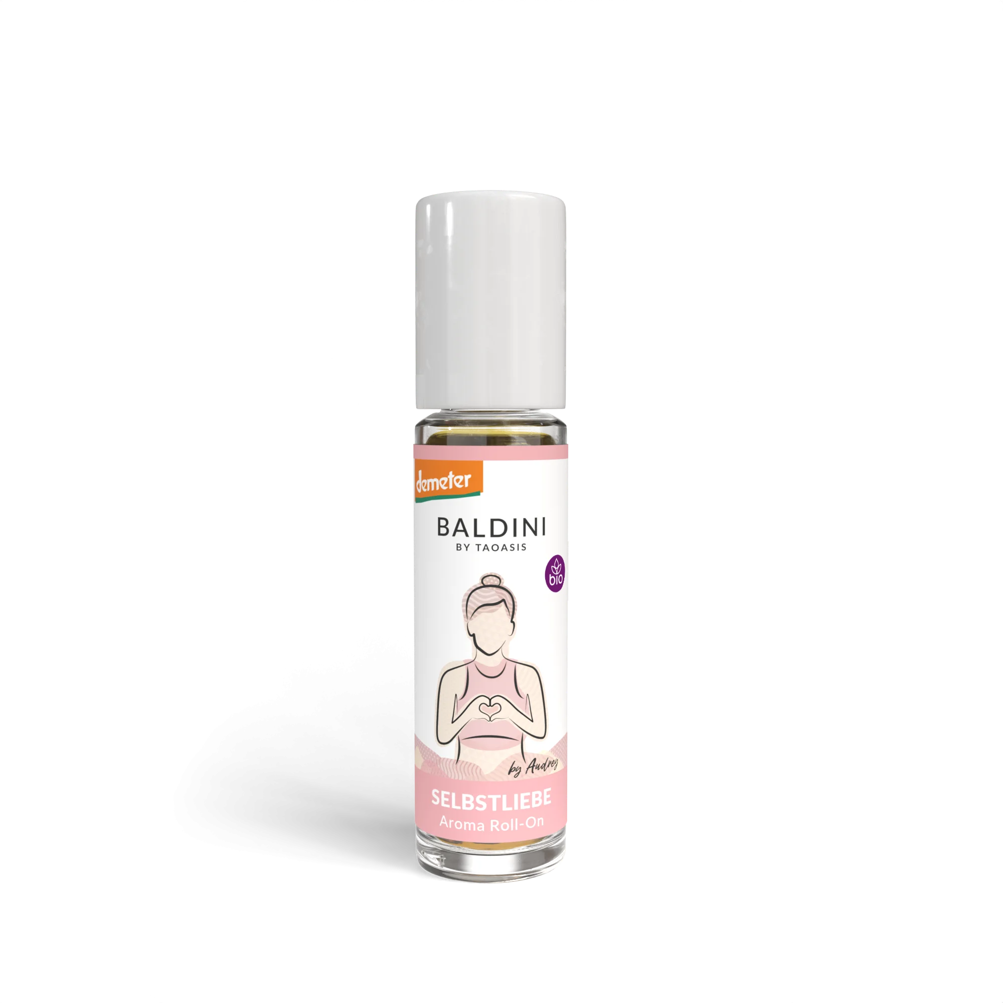 Taoasis Baldini Aroma roll-on Amour de soi by Audrey BIO (10 ml) - exaltant, réjouissant et stimulant