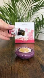 Taoasis Baldini Coffret Aroma All the Love BIO (5 ml) - parfum harmonisant avec diffuseur en pierre