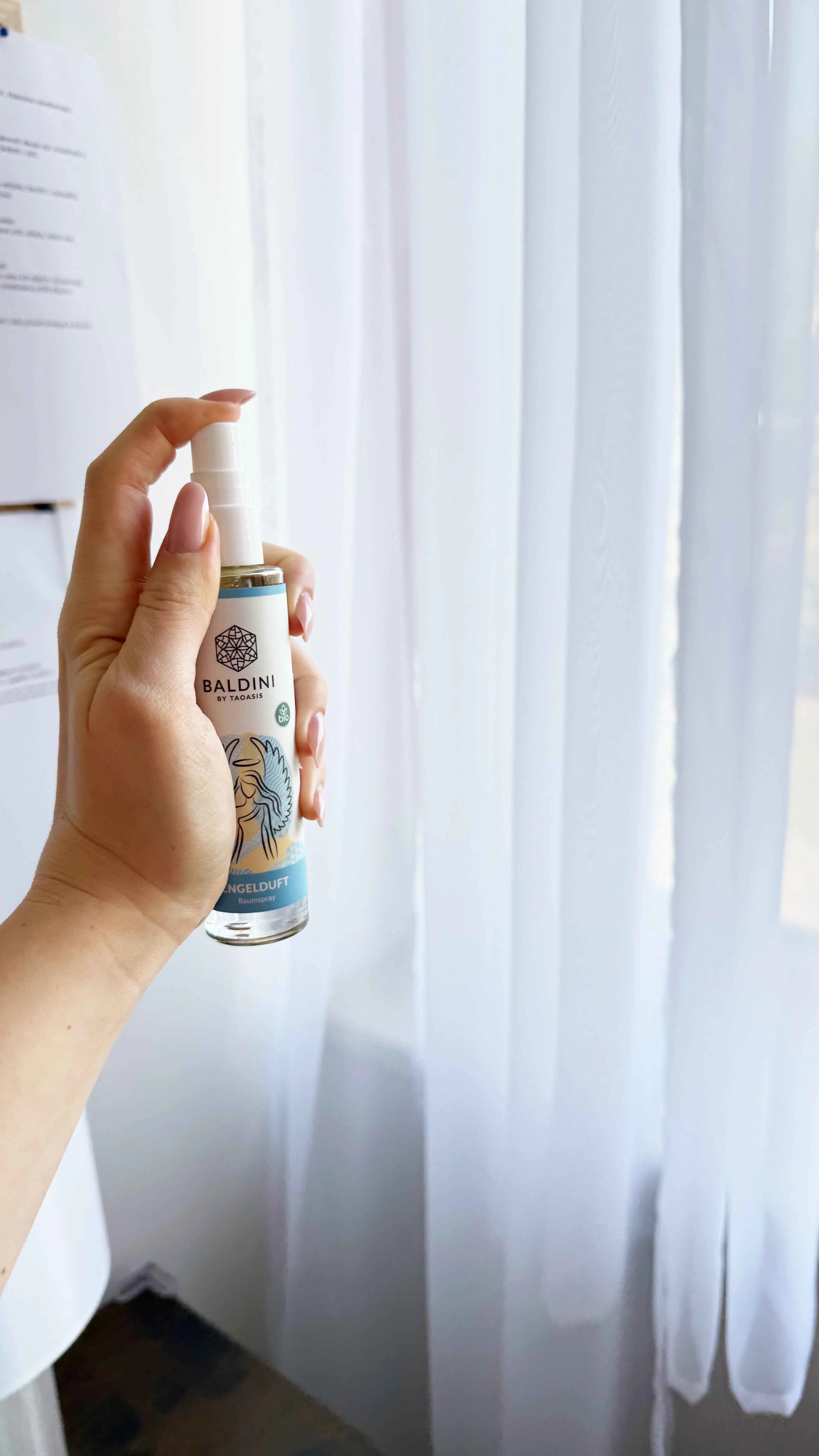 Taoasis Baldini Spray d’ambiance Angel Scent BIO (50 ml) - euphorisant, harmonisant et activateur