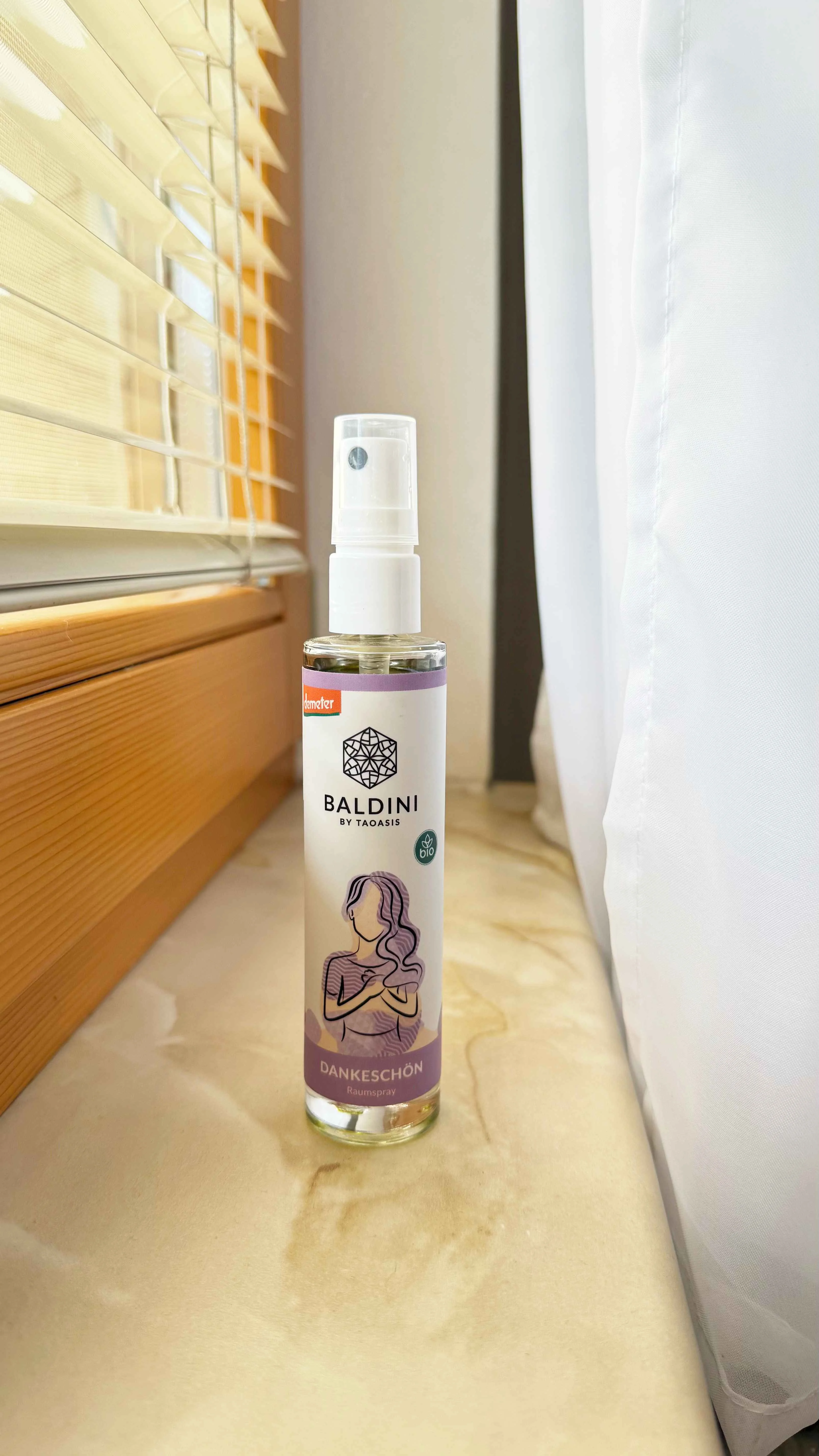 Taoasis Baldini Désodorisant d’air Thank You BIO (50 ml) - stimulant, équilibrant et relaxant