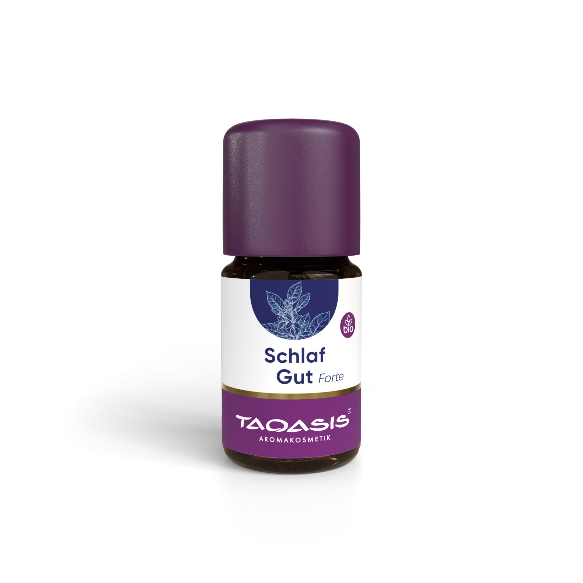 Taoasis Mélange d'huiles essentielles Sleep Well Forte pour adultes BIO (5 ml) - équilibrant, relaxant et anti-stress