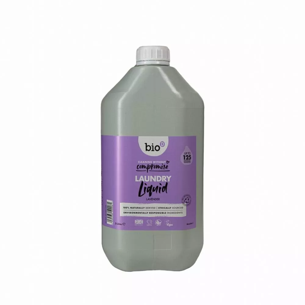 Bio-D Gel liquide pour le linge au parfum de lavande - bidon (5 L)