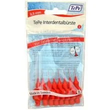 TePe Brosses interdentaires normales 0,5 mm 8 pièces