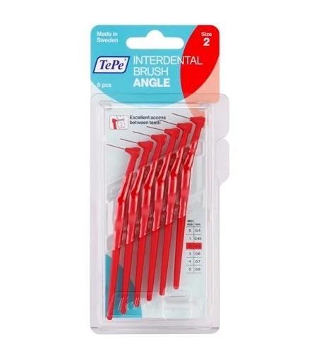 Angle brossettes interdentaires 0,5 mm 6 pièces