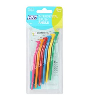 Angle brossettes interdentaires assortiment 6 pièces