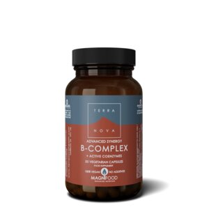 Advanced Synergy B-Complex (50 gélules) - enrichi en plantes et en adaptogènes