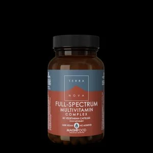 Terranova Health Complexe multivitaminé à spectre complet (50 gélules) - soutien de la vitalité au quotidien