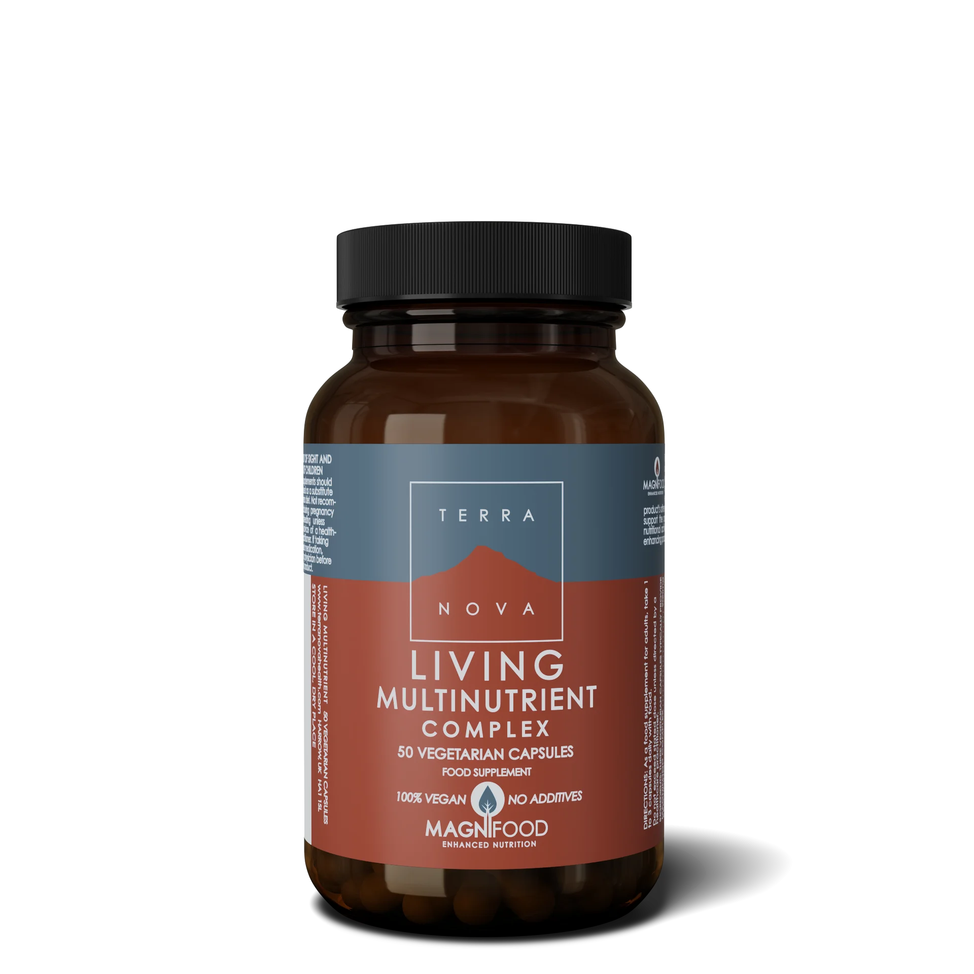 Terranova Health Living Multinutrient Complex (50 gélules) - soutien de la vitalité quotidienne