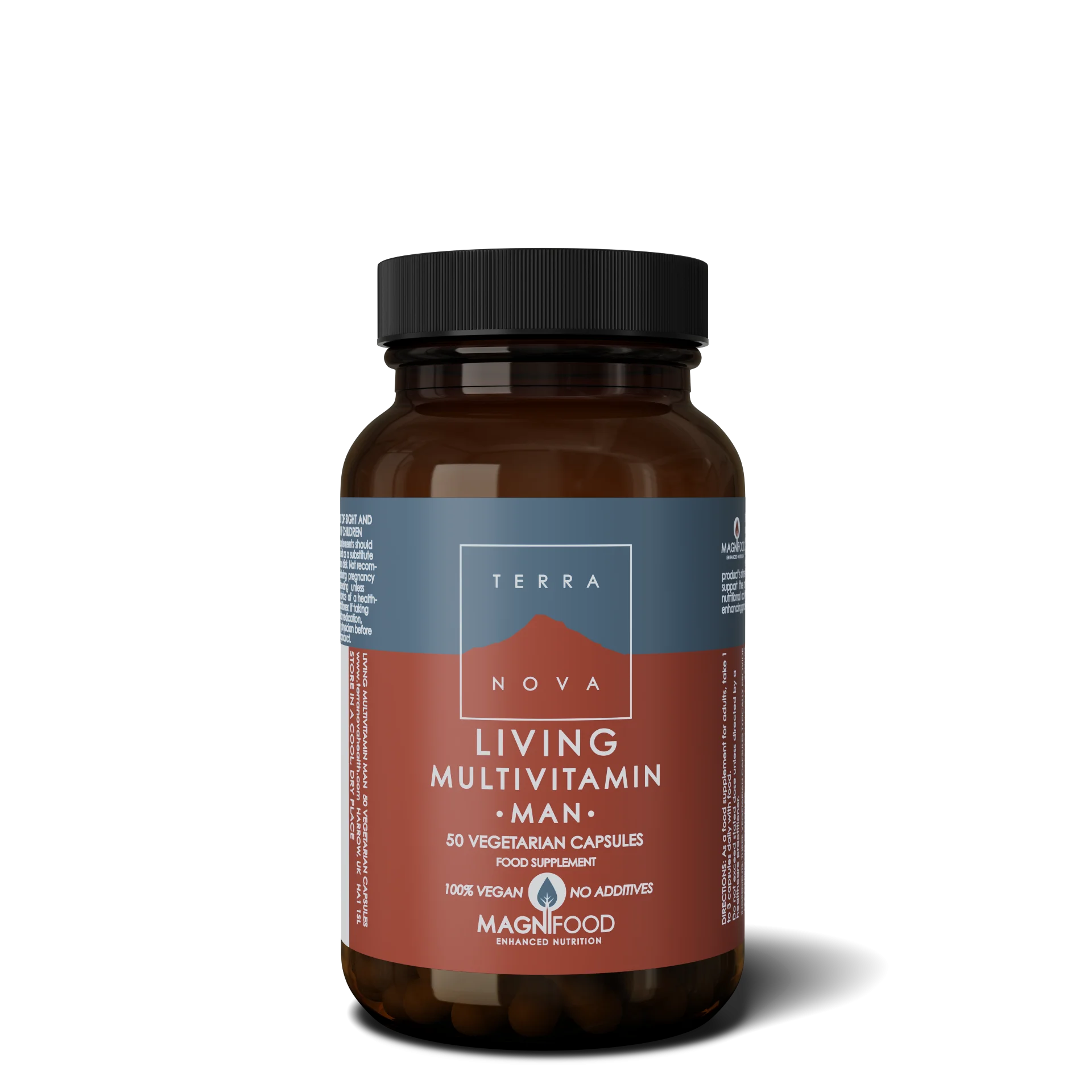 Terranova Health Living Multivitamin Homme (50 gélules) - pour les besoins spécifiques des hommes