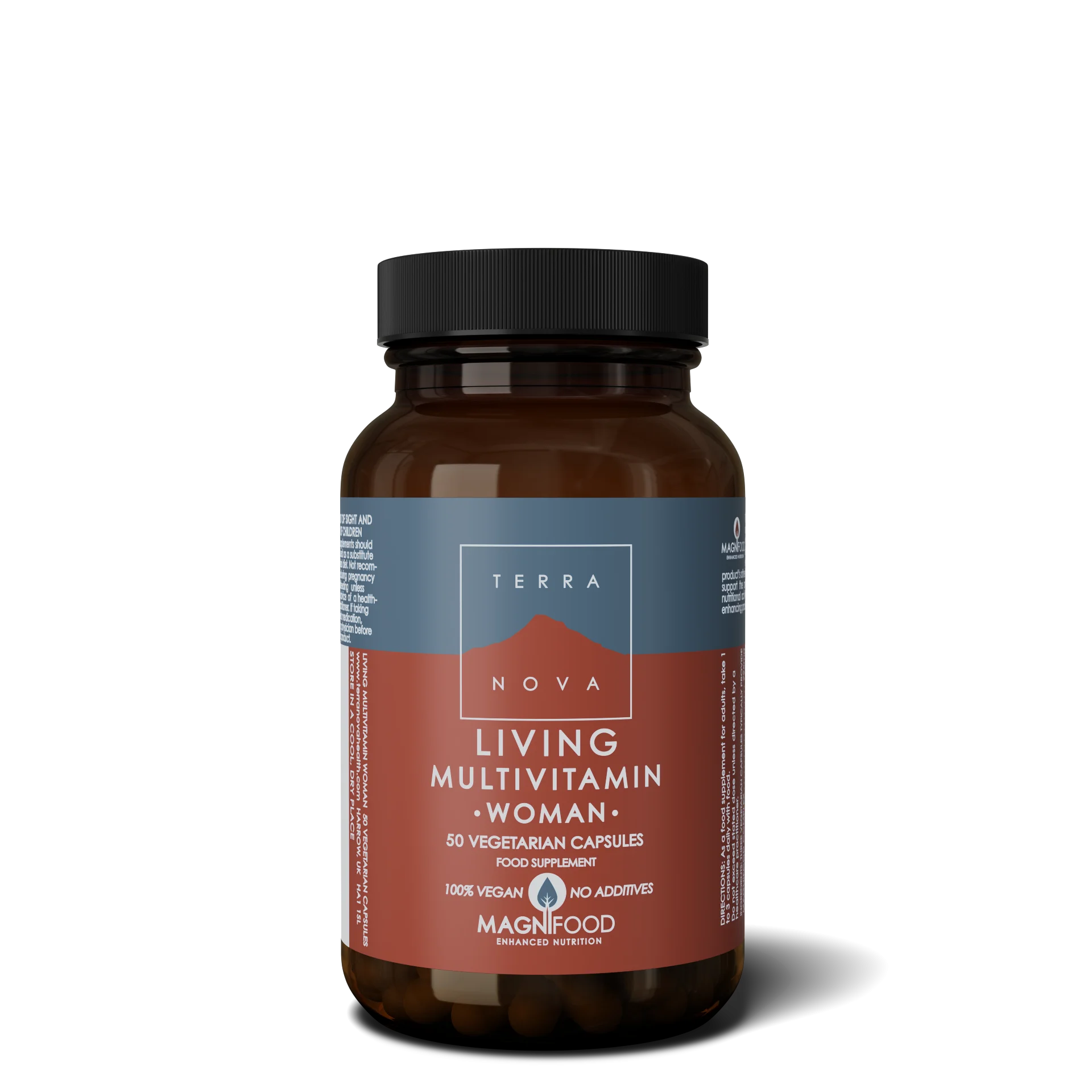 Terranova Health Living Multivitamin Woman (50 gélules) - pour les besoins spécifiques du corps féminin