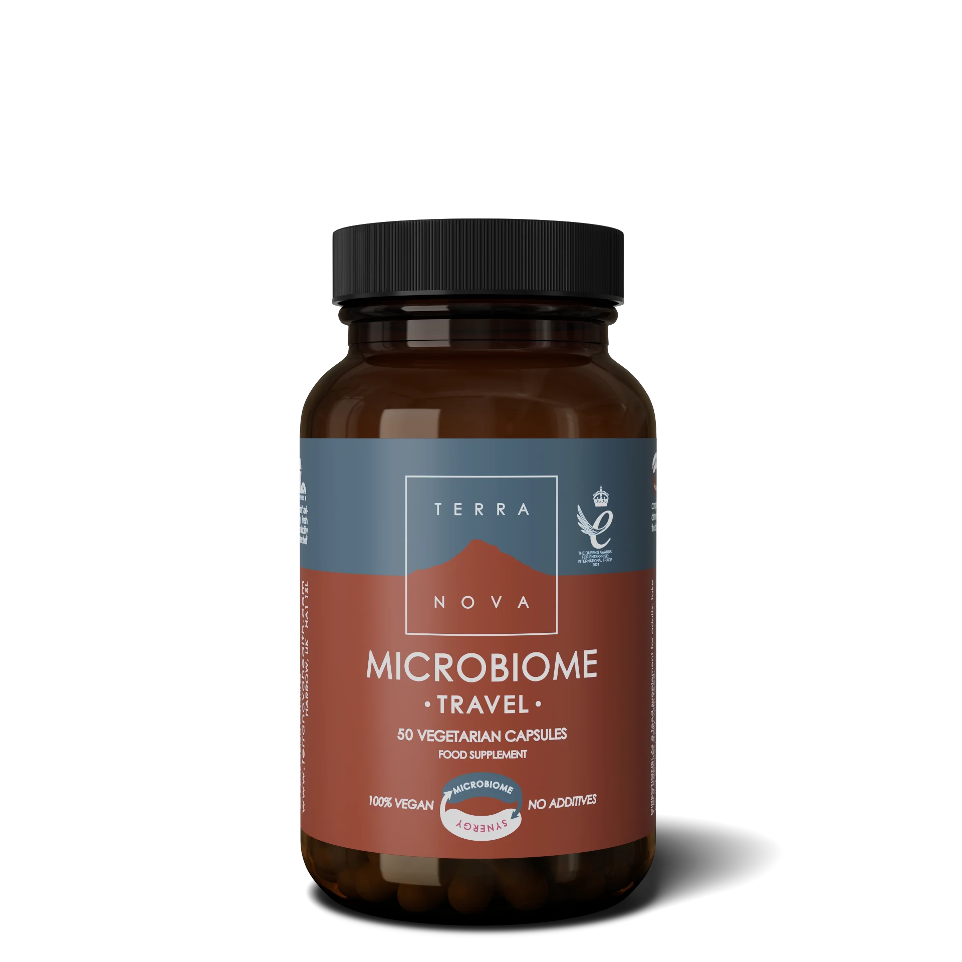 Terranova Health Microbiome Travel (50 gélules) - soutien lors d'un changement d'environnement