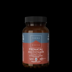 Complexe multivitaminique prénatal (50 gélules) - avec la forme active de l'acide folique