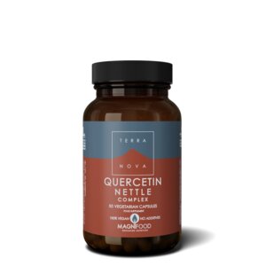 Quercetin Nettle Complex avec de l'ortie (50 gélules) - pendant la saison des pollens et en cas d'immunité affaiblie