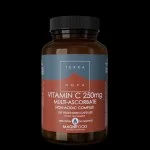 Terranova Health Complexe de vitamine C 250 mg - 100 gélules - sous forme d’ascorbates minéraux