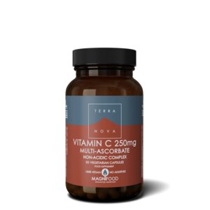 Vitamine C 250 mg Complexe 50 gélules - sous forme d'ascorbates minéraux