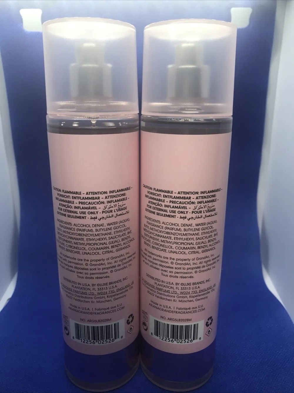 Thank U Next brume corporelle pour femme 236 ml
