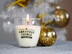 The Greatest Candle in the World Set - 1x bougie (130 g) 2x remplissage - bois et épices - vous pouvez faire deux autres bougies à la maison