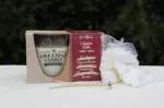 The Greatest Candle in the World Set - 1x bougie (130 g) 2x remplissage - bois et épices - vous pouvez faire deux autres bougies à la maison