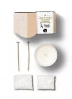 The Greatest Candle in the World Set - 1x bougie (130 g) 2x remplissage - bois et épices - vous pouvez faire deux autres bougies à la maison