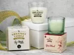 The Greatest Candle in the World Bougie parfumée en verre noir (170 g) - miracle du jasmin