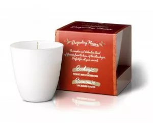 The Greatest Candle in the World Bougie parfumée en verre (130 g) - fleur de darjeeling