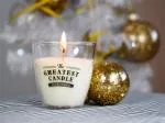 The Greatest Candle in the World Bougie parfumée en verre (130 g) - fleur de darjeeling